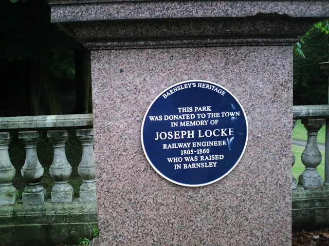 The Locke Memorial - Locke Park - Barnsley