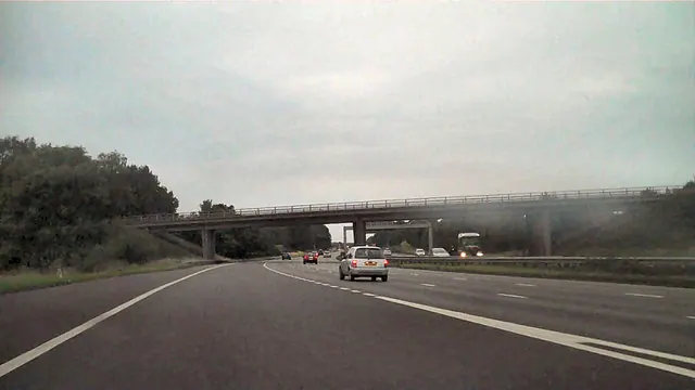 M6, Old Hall Lane Bridge