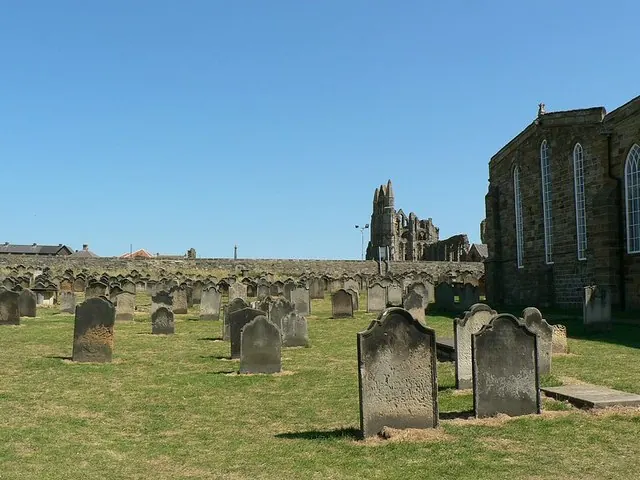 St Mary's Churchyard and Whitby Abbey