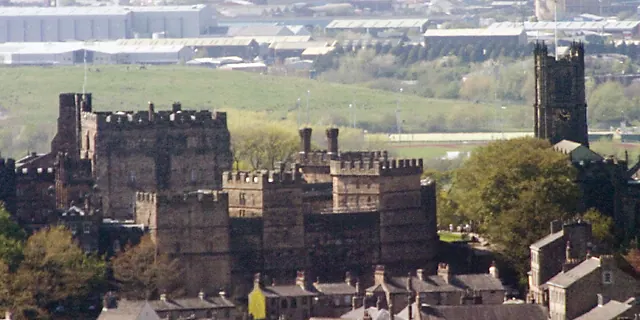 Lancaster Castle and Priory