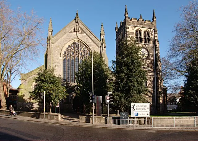 The former St Werburgh's Church