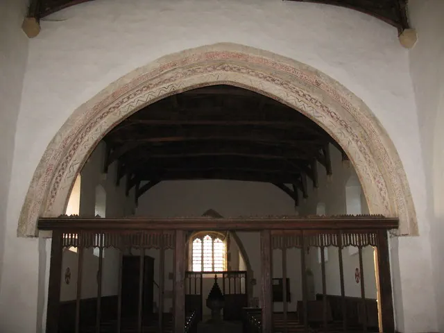 Chancel arch, St Mary's church