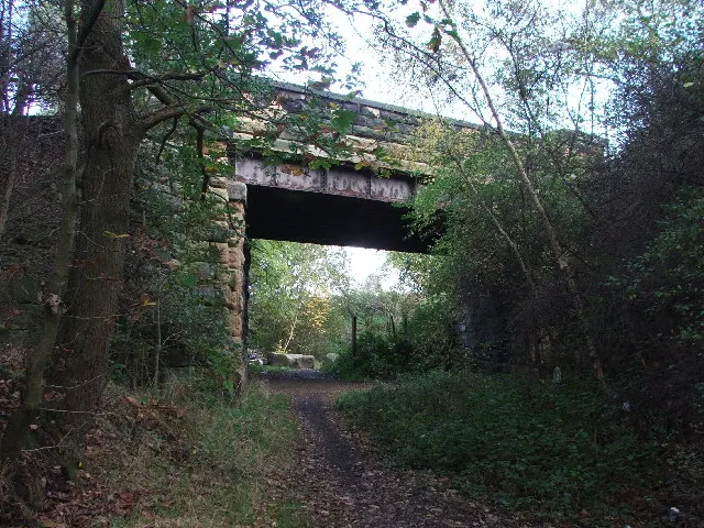 Road bridge over dismantled railway nr Monckton Manor.