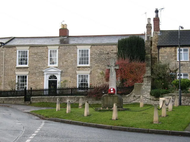War Memorial on the village green.