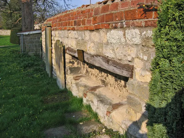 18th Century Coffin Rest