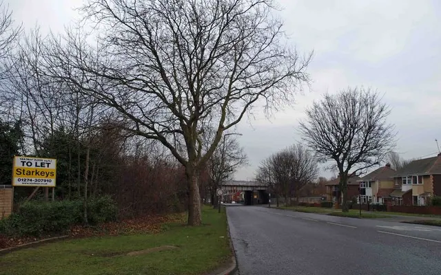 Railway bridge on Retford Road, Woodhouse Mill, Sheffield