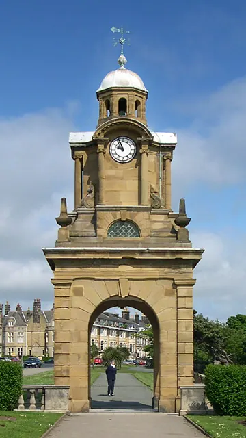 Holbeck Clock Tower, Esplanade, Scarborough