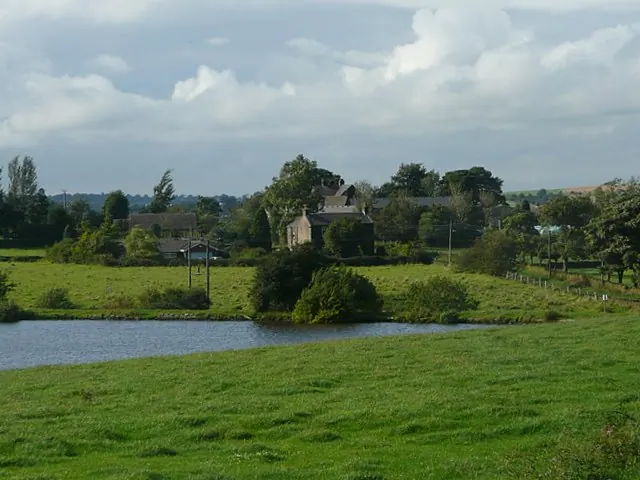 Castle Dam and the outskirts of Castle Green