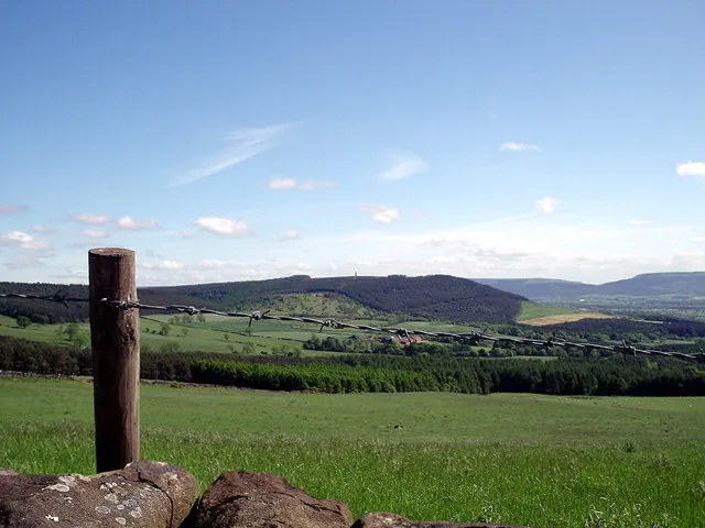 Captain Cook's Monument in the distance
