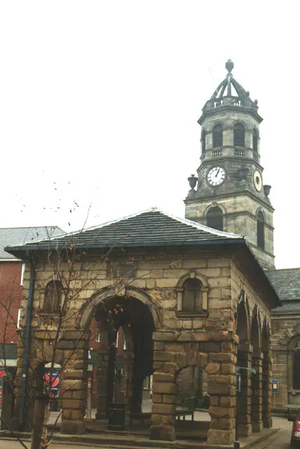 The Buttercross and St Giles's Church