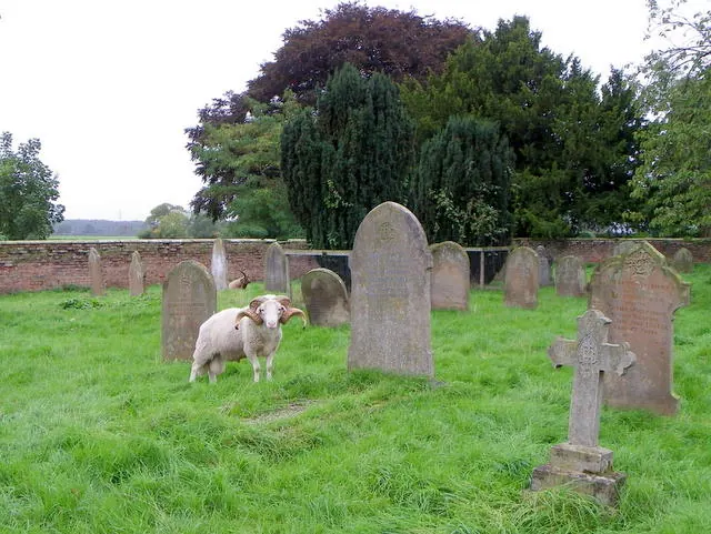 Holy Mowers, St Mary's Churchyard