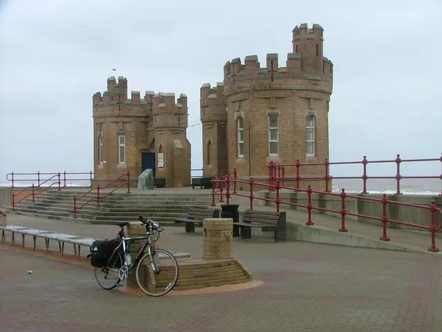 Withernsea Pier towers
