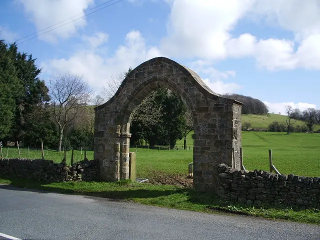 Arch, Sawley Abbey