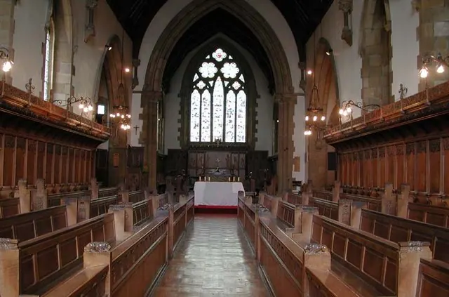 Chapel of St. John the Baptist, Rossall School, Fleetwood - East end