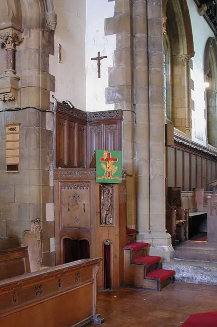 Chapel of St. John the Baptist, Rossall School, Fleetwood - Pulpit