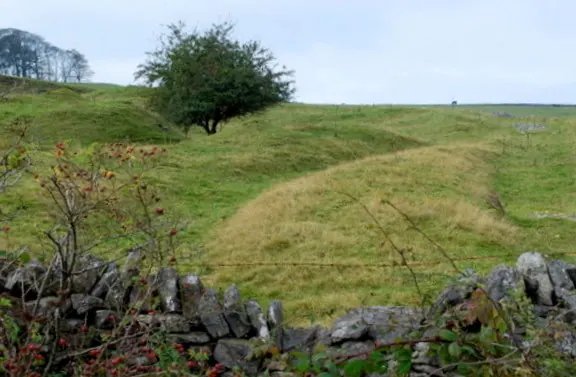 Earthworks on Hassop Common