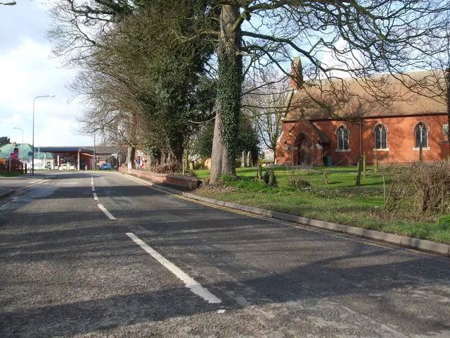 Green roof Garage and Swinefleet church