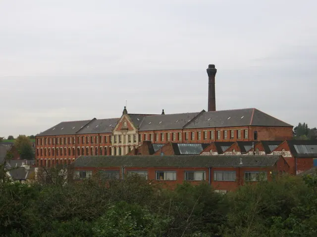 Sandiacre - Springfield Mill from Railway Footbridge