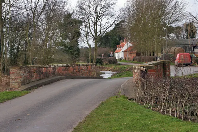 Scorborough Lane crosses over Scorborough Beck