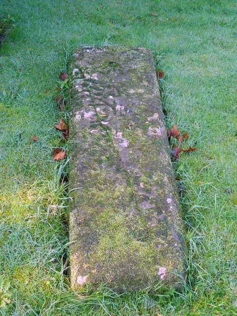 Grave cover, St Radegund's Church