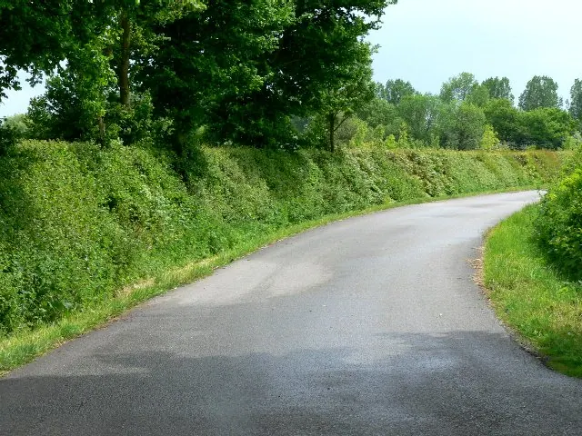 Road to Seaton Old Hall and St Helen’s Farms