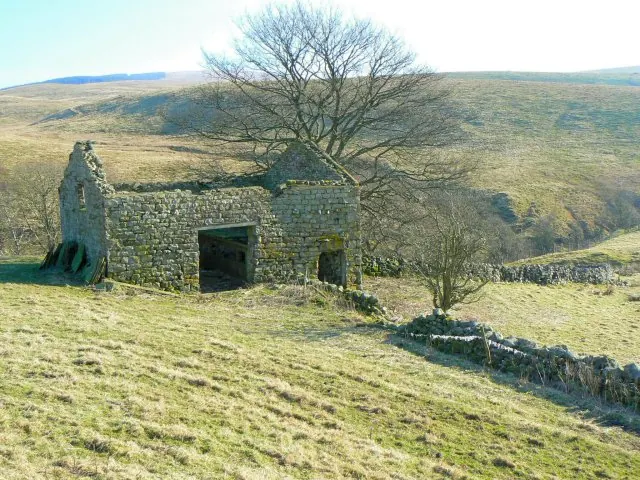 Ruined barn