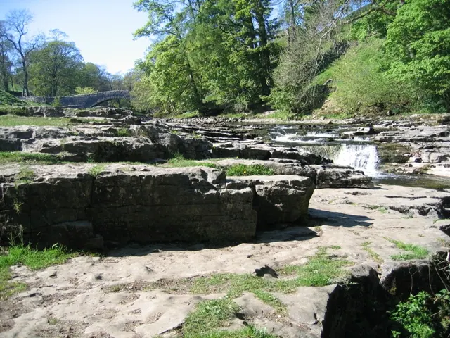 The Scars at Stainforth Force and the Packhorse Bridge
