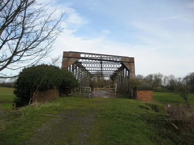Old Railway Bridge across the River Swale