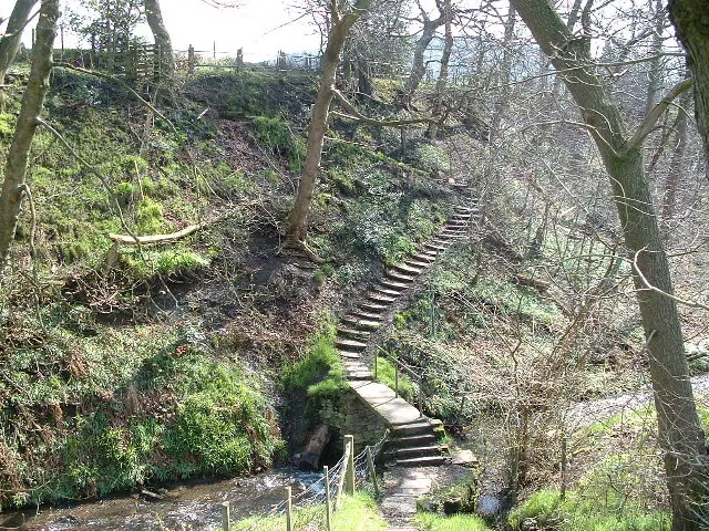 Stone Bridge across Shibden Brook