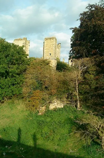 Slingsby Castle from the west