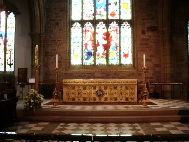 Interior of Lancaster Priory