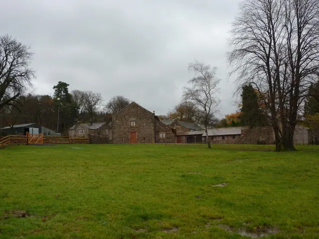 Tithe barn at Browsholme Hall