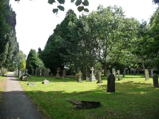 St Oswald's churchyard