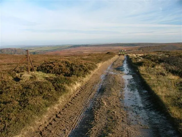 Ruined Fence Corner, Job Cross Road, Haw Rigg