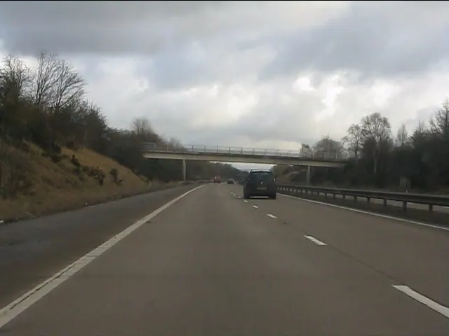 M56 Motorway near Poplar Hall