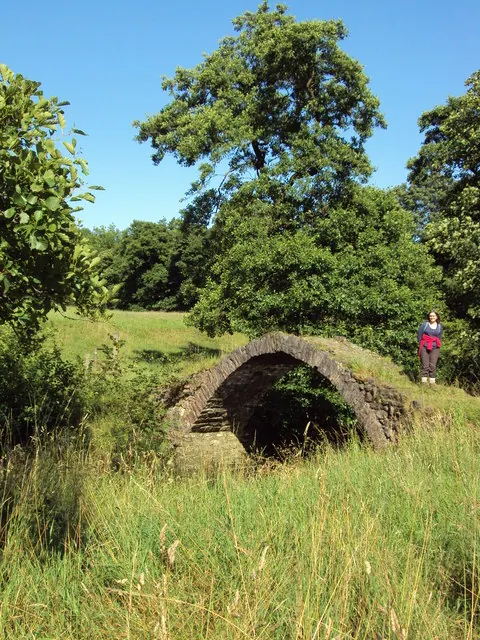 Packhorse bridge close up