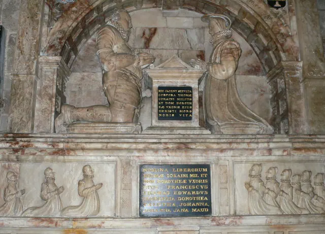 Cokayne Tomb, St Oswald's Church