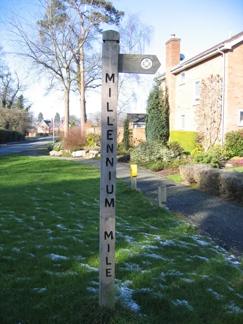 Millennium Mile, Tattenhall