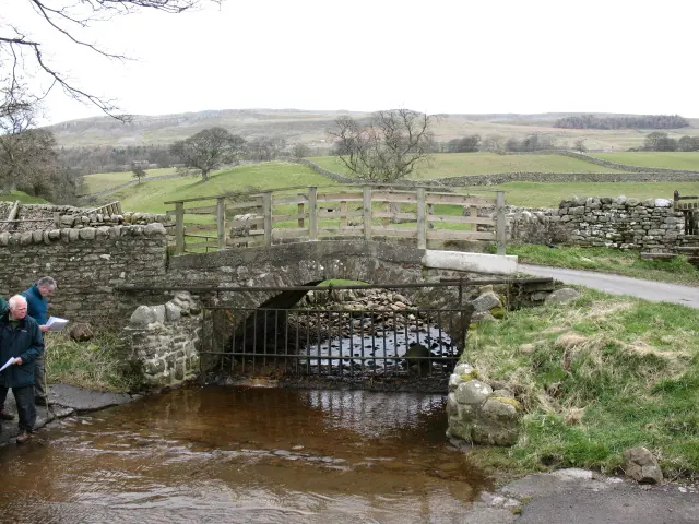 Bridge and Ford near Nappa Mill