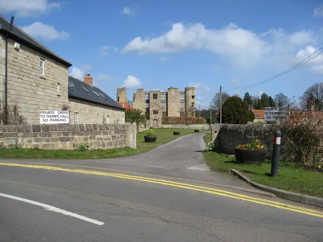 Entrance Drive to Thorpe Salvin Old Hall