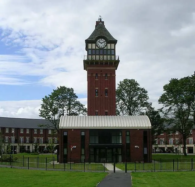 Clock Tower of the old Workhouse - Wood Lane