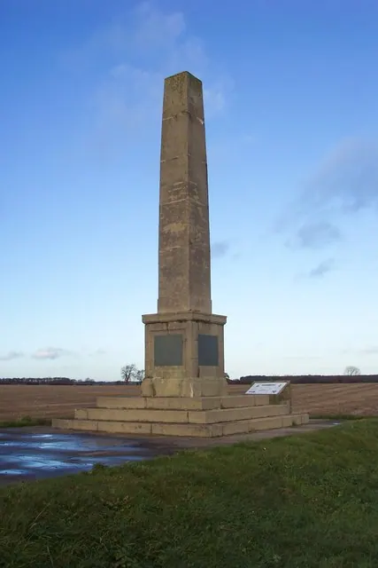 Battle obelisk on Marston Moor