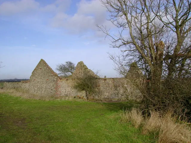 Ruined  Barn  at  field  edge