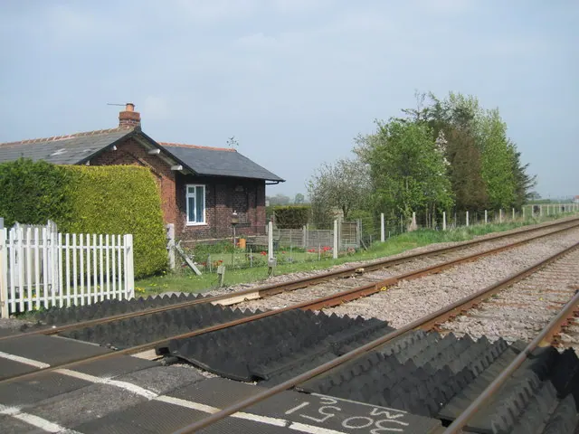 West  Heslerton  level  crossing  gatehouse
