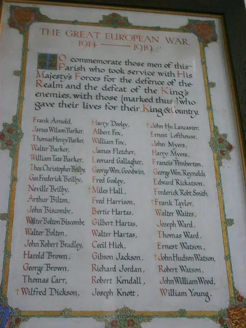 Roll of Honour