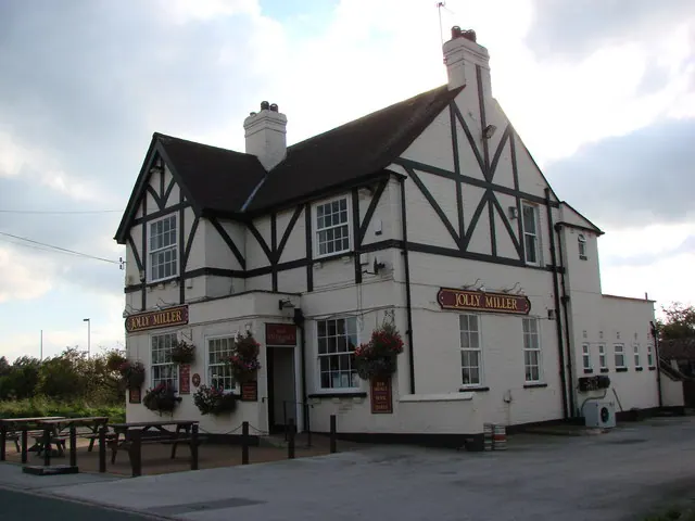 The Jolly Miller Pub, Whitley Bridge Station.