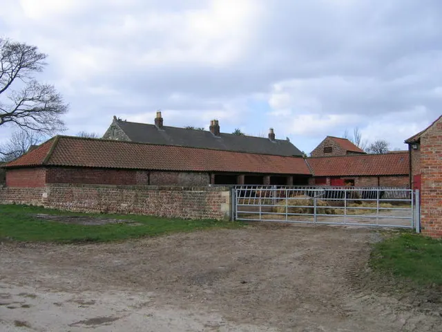 A Cow Barn At Healaugh Manor Farm
