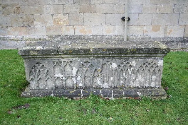 14th Century tomb chest