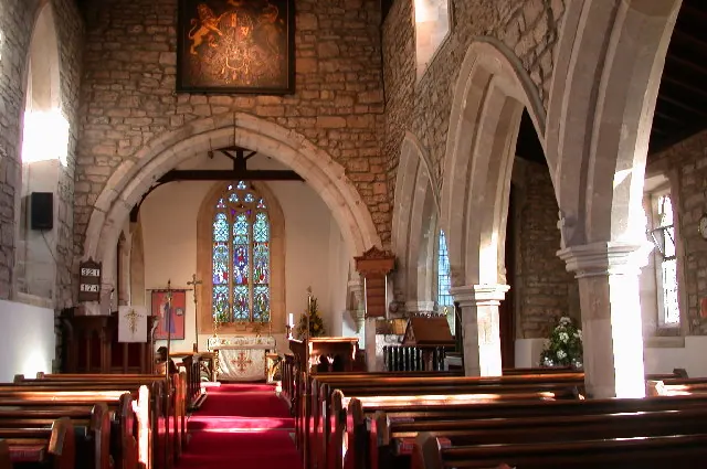 St Katherine's Church, Loversall. view of Altar.