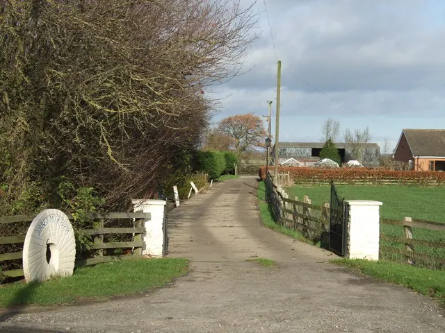 Track to Abbey Moor Farm